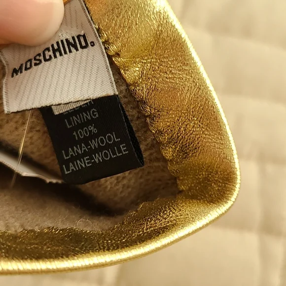 Moschino Leather Gloves - Picture 3 of 3